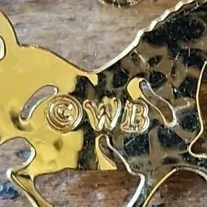 Wild Bryde Horse Earrings Full-Body, Framed, Hallmark Photo - Unofficial Wild Bryde Collector's Guide