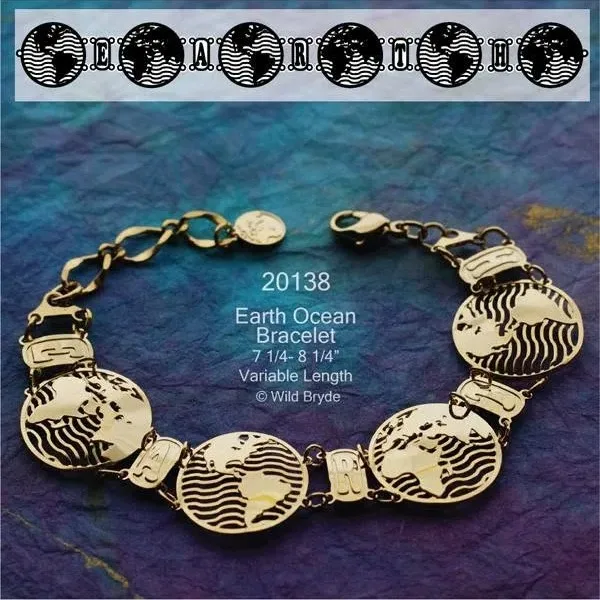 Wild Bryde Earth Bracelet Landscape, Dangles or Articulation - Unofficial Wild Bryde Collector's Guide