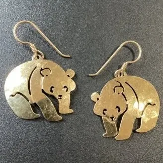 Wild Bryde Panda Earrings Full-Body - Unofficial Wild Bryde Collector's Guide