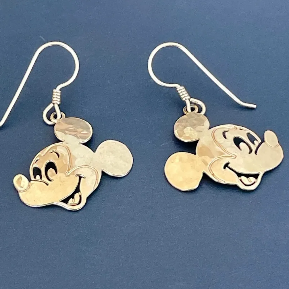 Wild Bryde Mickey Mouse Earrings Face Only, Whimsical, Hallmark Photo - Unofficial Wild Bryde Collector's Guide