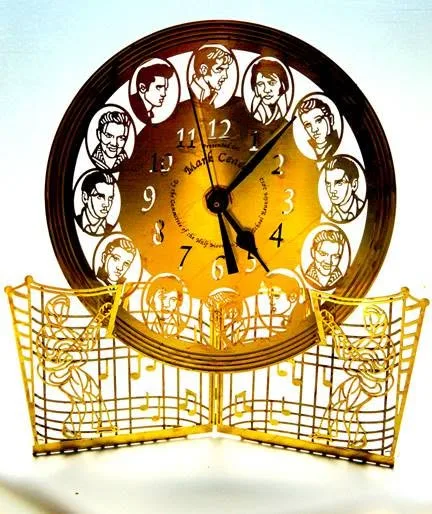 Wild Bryde Rock and Roll Clock Rock and Roll Clock Face Only, Framed - Unofficial Wild Bryde Collector's Guide