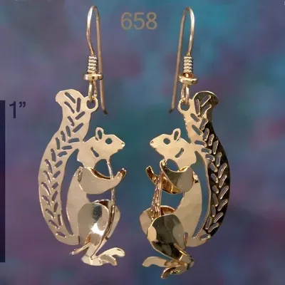 Wild Bryde Squirrel Earrings Full-Body - Unofficial Wild Bryde Collector's Guide