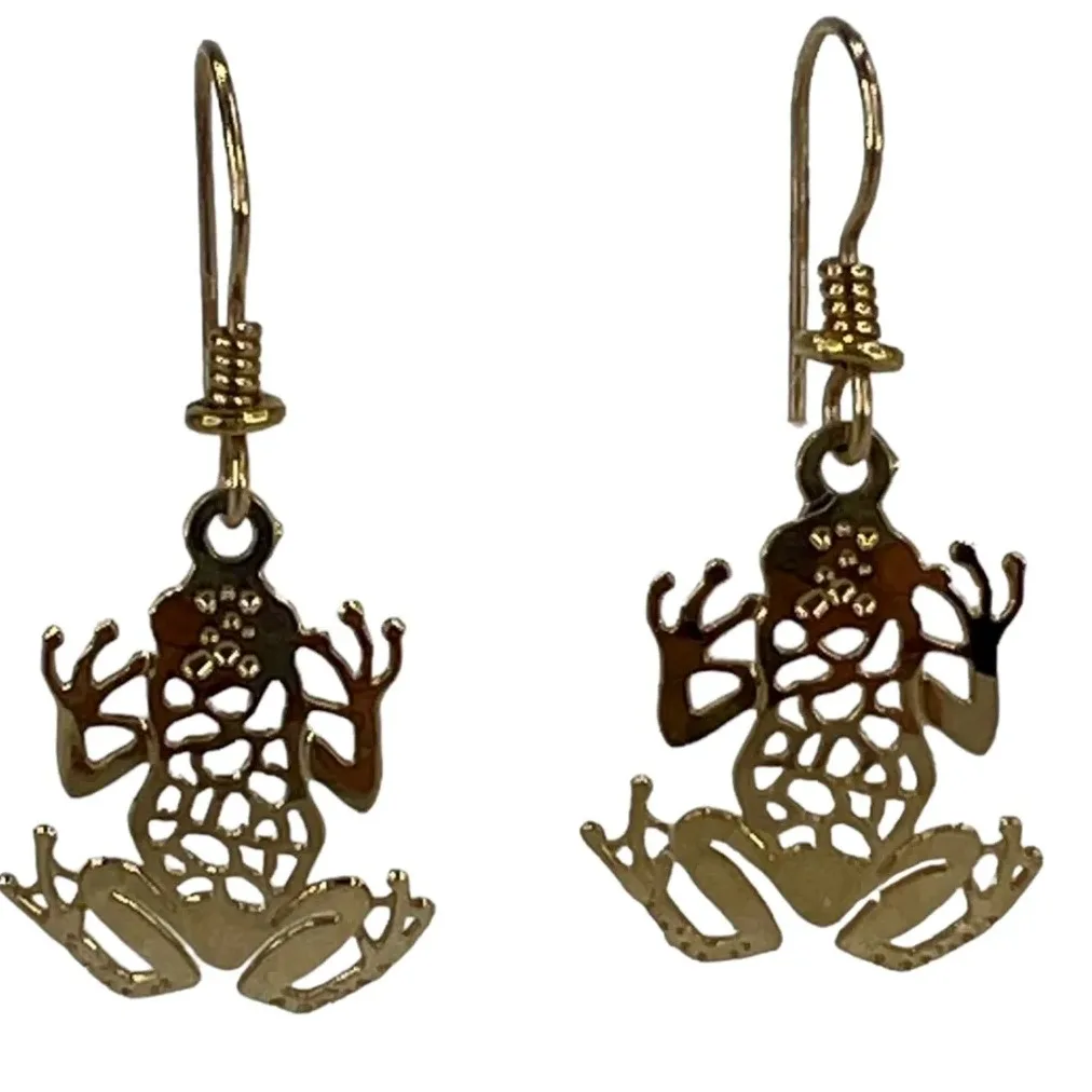 Wild Bryde Poison Arrow Frog Earrings Full-Body, Hallmark Photo - Unofficial Wild Bryde Collector's Guide