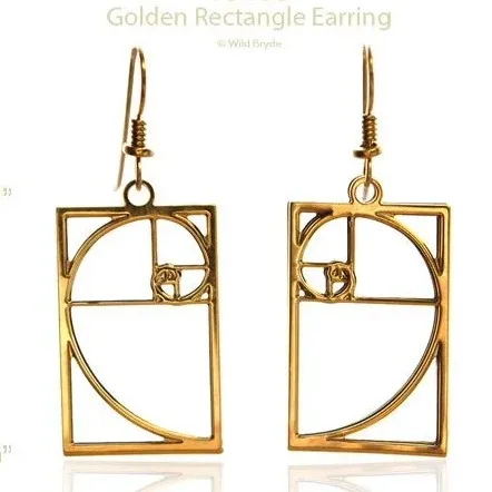 Wild Bryde Golden Rectangle Earrings - Unofficial Wild Bryde Collector's Guide