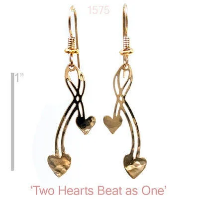 Wild Bryde Heart Earrings Whimsical, Hallmark Photo - Unofficial Wild Bryde Collector's Guide