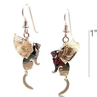 Wild Bryde Cat Earrings Full-Body, Dangles or Articulation, Theme Overlap - Unofficial Wild Bryde Collector's Guide