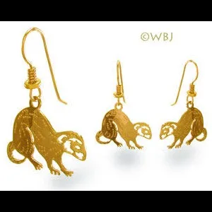 Wild Bryde Ferret Earrings Full-Body, Theme Overlap, Naturalistic - Unofficial Wild Bryde Collector's Guide