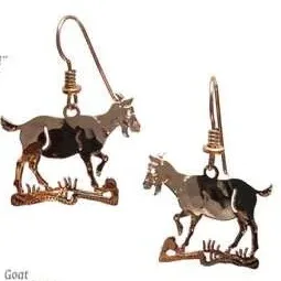 Wild Bryde Goat Earrings Full-Body, Landscape, Naturalistic - Unofficial Wild Bryde Collector's Guide