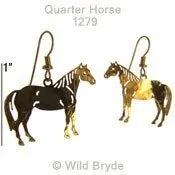 Wild Bryde Quarter Horse Earrings, Pendant Full-Body, Naturalistic - Unofficial Wild Bryde Collector's Guide