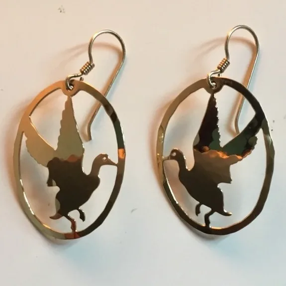 Wild Bryde Duck Earrings Full-Body, Framed, Naturalistic - Unofficial Wild Bryde Collector's Guide