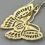 Wild Bryde Rainforest Butterfly Earrings Full-Body, Species Ambiguous, Hallmark Photo - Unofficial Wild Bryde Collector's Guide