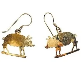 Wild Bryde Pig Earrings Full-Body, Whimsical - Unofficial Wild Bryde Collector's Guide