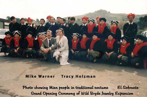 Photo taken the day of the company's expansion to the out-of-the-house workshop. Source: Wild Bryde website, archived November 2014, photo from 1980s or early 90s.