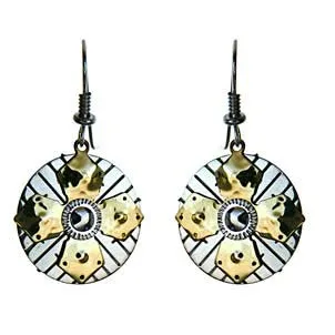 Geometric Mixed Metal Earrings Geometric Mixed Metal Earrings